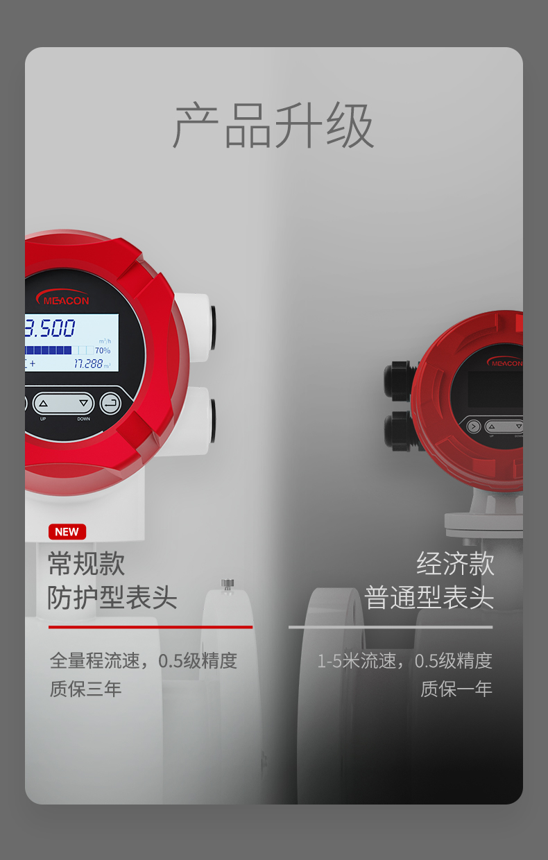 電磁流量計對比