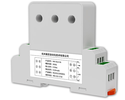 美控MIK-SSJI 三相交流電流傳感器，可測三路，1-30A